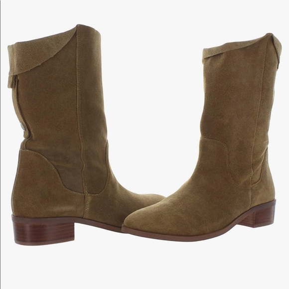 SOLE SOCIETY SUEDE LEATHER BOOTS/NWOT - Picture 5 of 17